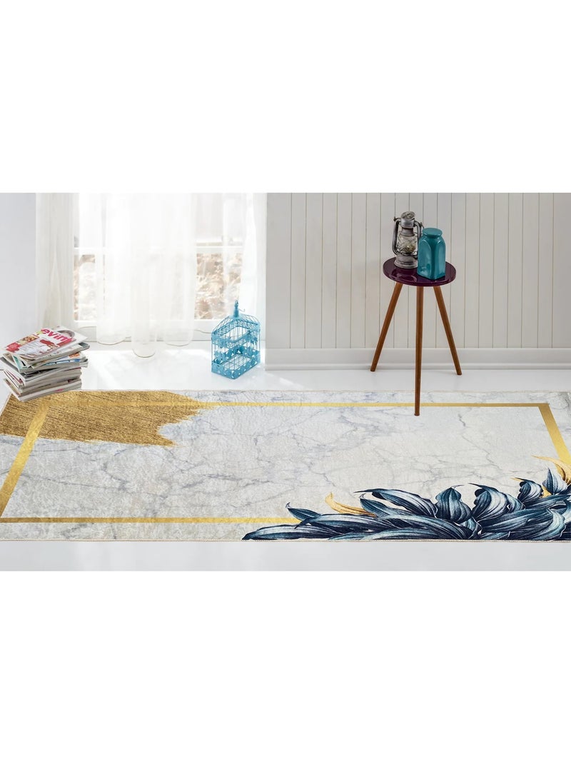 Tappeto da interno Foglia Bianco - Kiabi