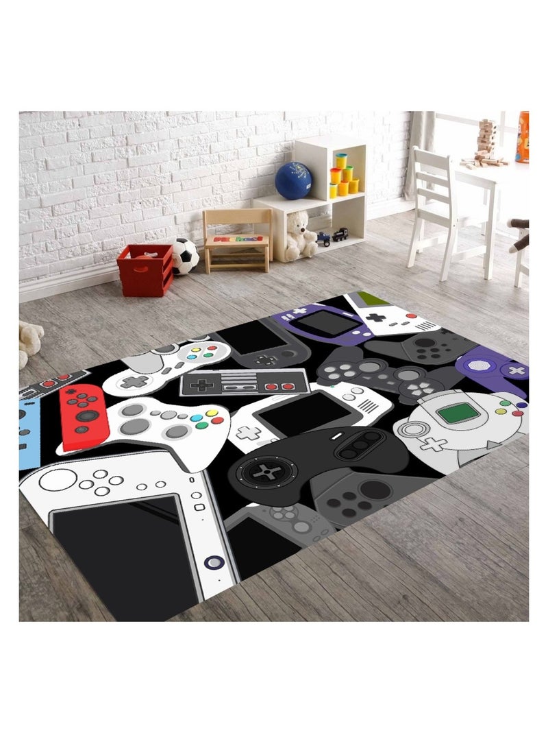 Tappeto da interno GAMER Nero Nero - Kiabi