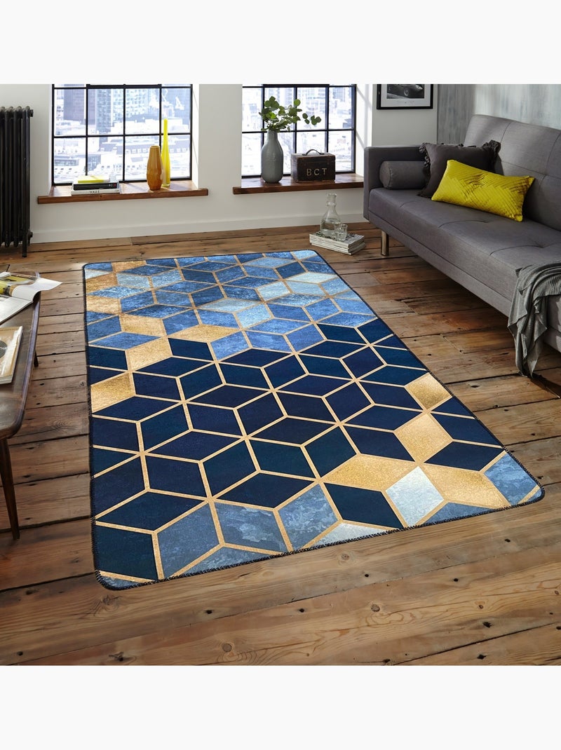 Tappeto da interno LUXE Blu - Kiabi
