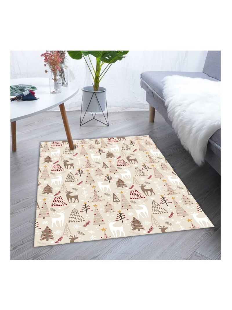 Tappeto da interno Natale Beige - Kiabi