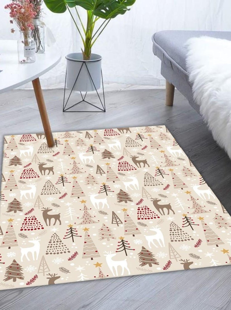 Tappeto da interno Natale Beige - Kiabi
