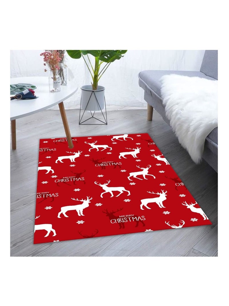 Tappeto da interno Natale Rosso - Kiabi