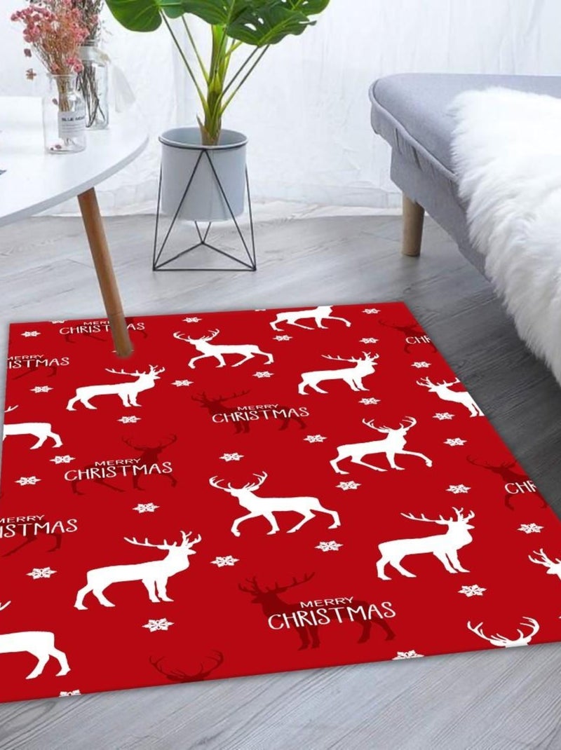 Tappeto da interno Natale Rosso - Kiabi