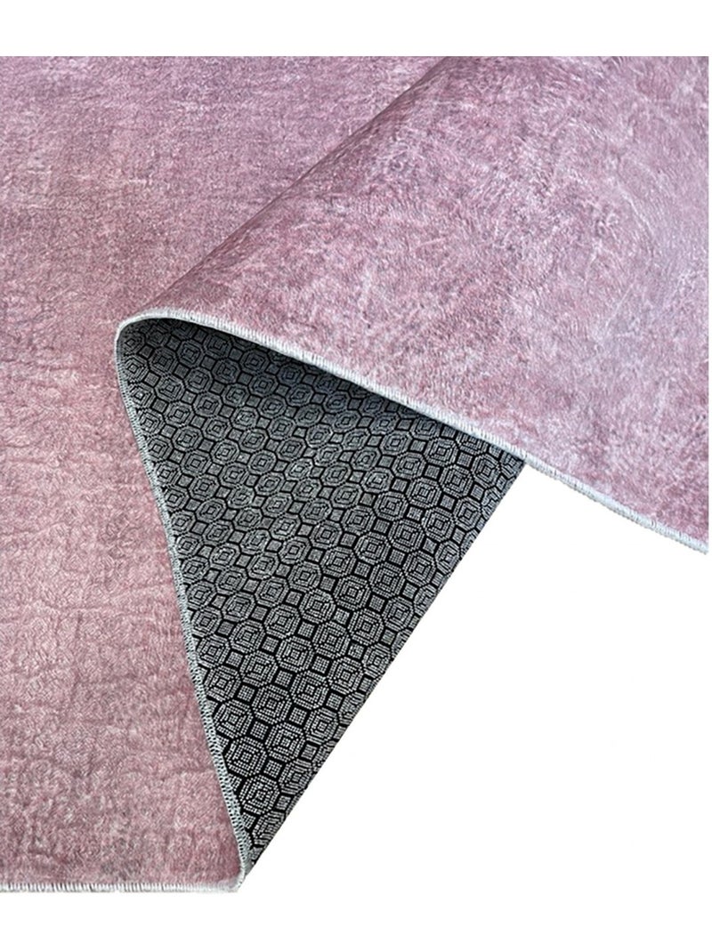Tappeto da interno tinta unita Rosa - Kiabi