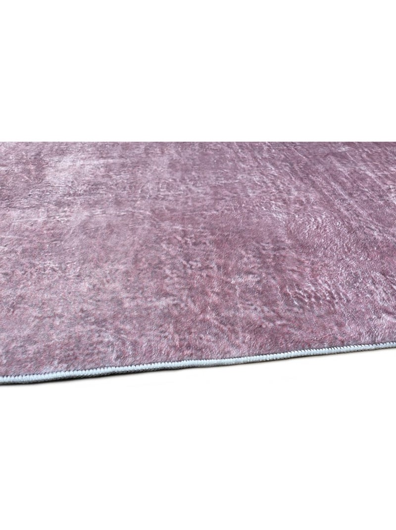 Tappeto da interno tinta unita Rosa - Kiabi