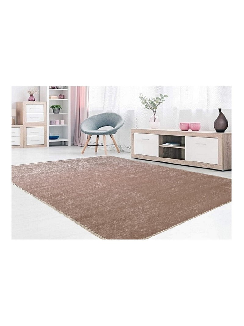 Tappeto da interno tinta unita Tortora - Kiabi