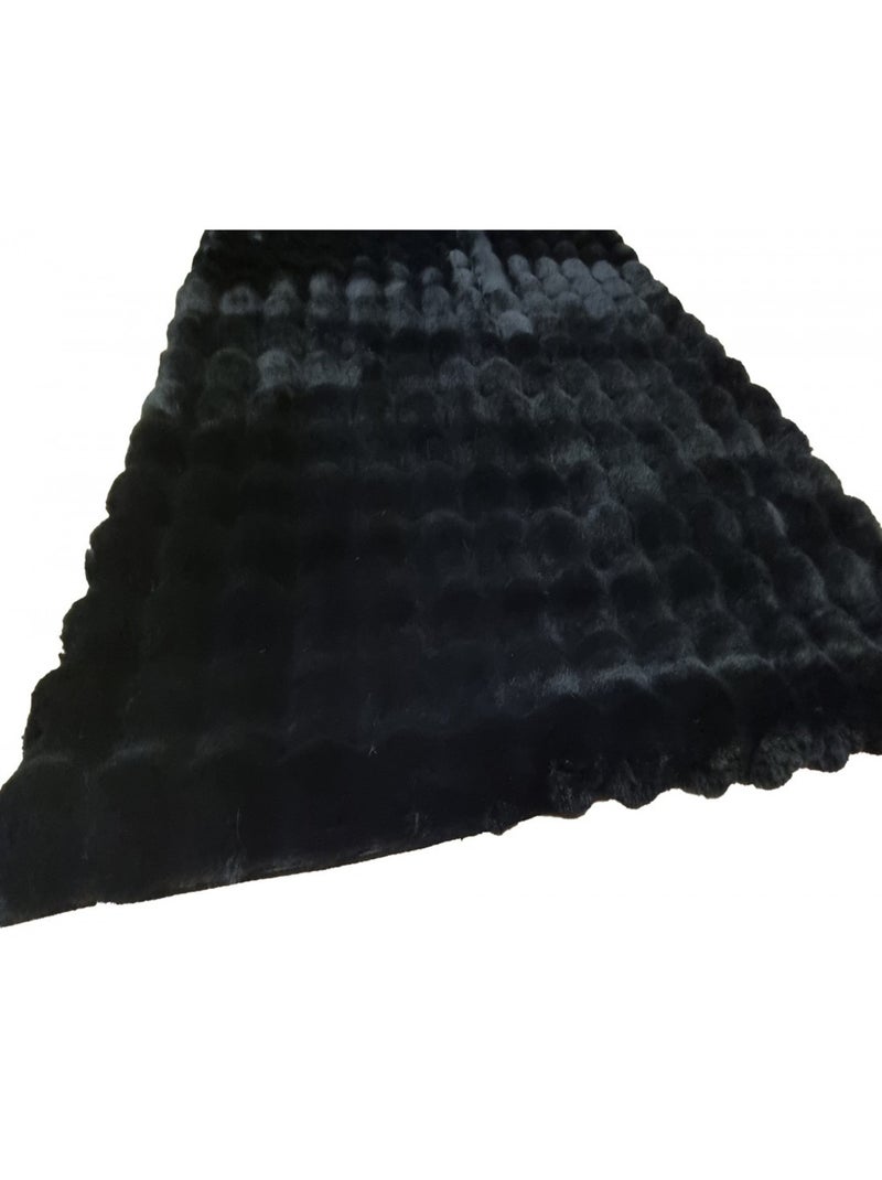 Tappeto da interno TOSCANA Nero Nero - Kiabi
