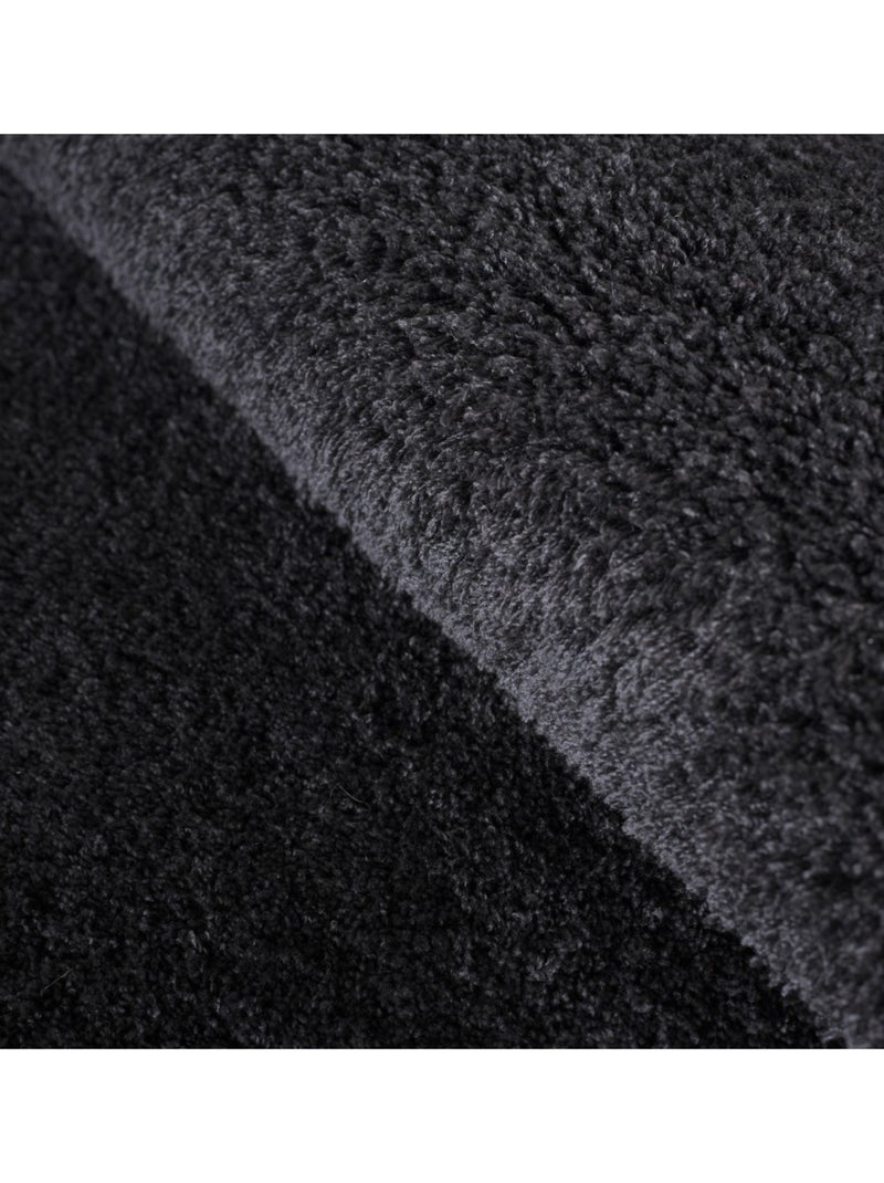 Tappeto da interno VELVET Grigio antracite - Kiabi