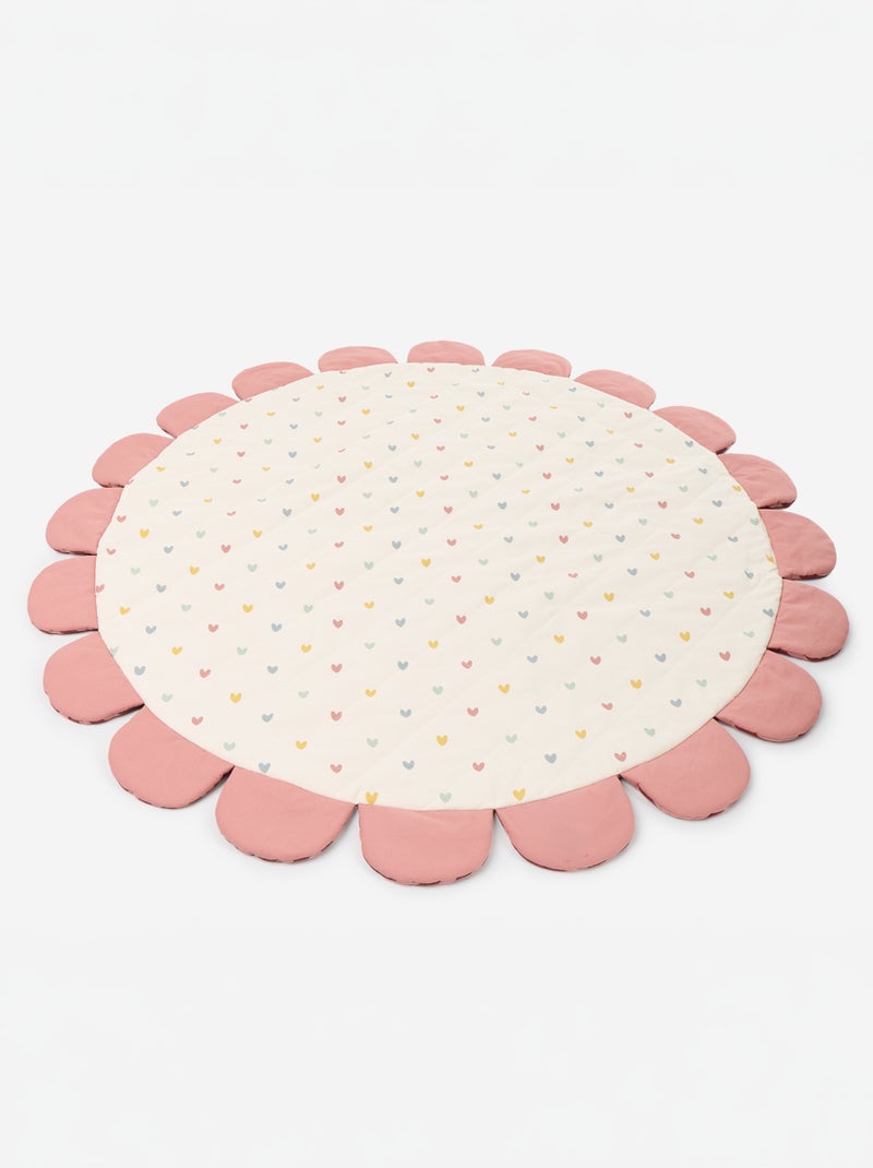 Tappeto da pavimento a forma di fiore Rosa - Kiabi