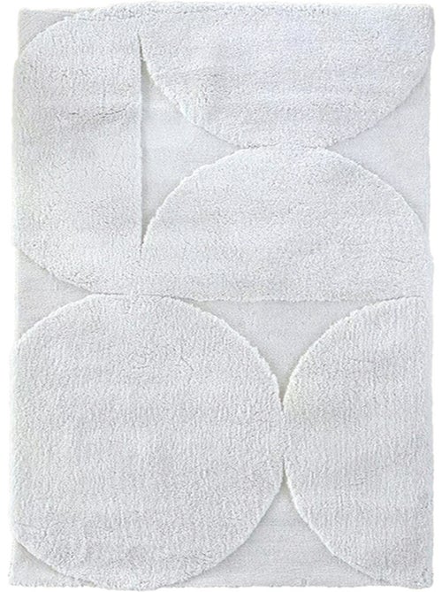 Tappeto da salotto a rilievo grafico, effetto texture - Kiabi