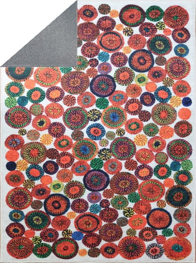 Tappeto da salotto HAPPY Beige - Kiabi
