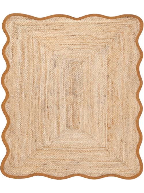 Tappeto da salotto intrecciato con finitura ondulata - Kiabi