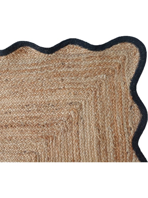 Tappeto da salotto intrecciato con finitura ondulata - Kiabi