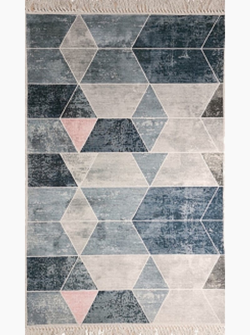 Tappeto da salotto lavabile TRENDY, Pastello Grigio - Kiabi