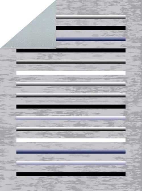 Tappeto da soggiorno a righe - Kiabi