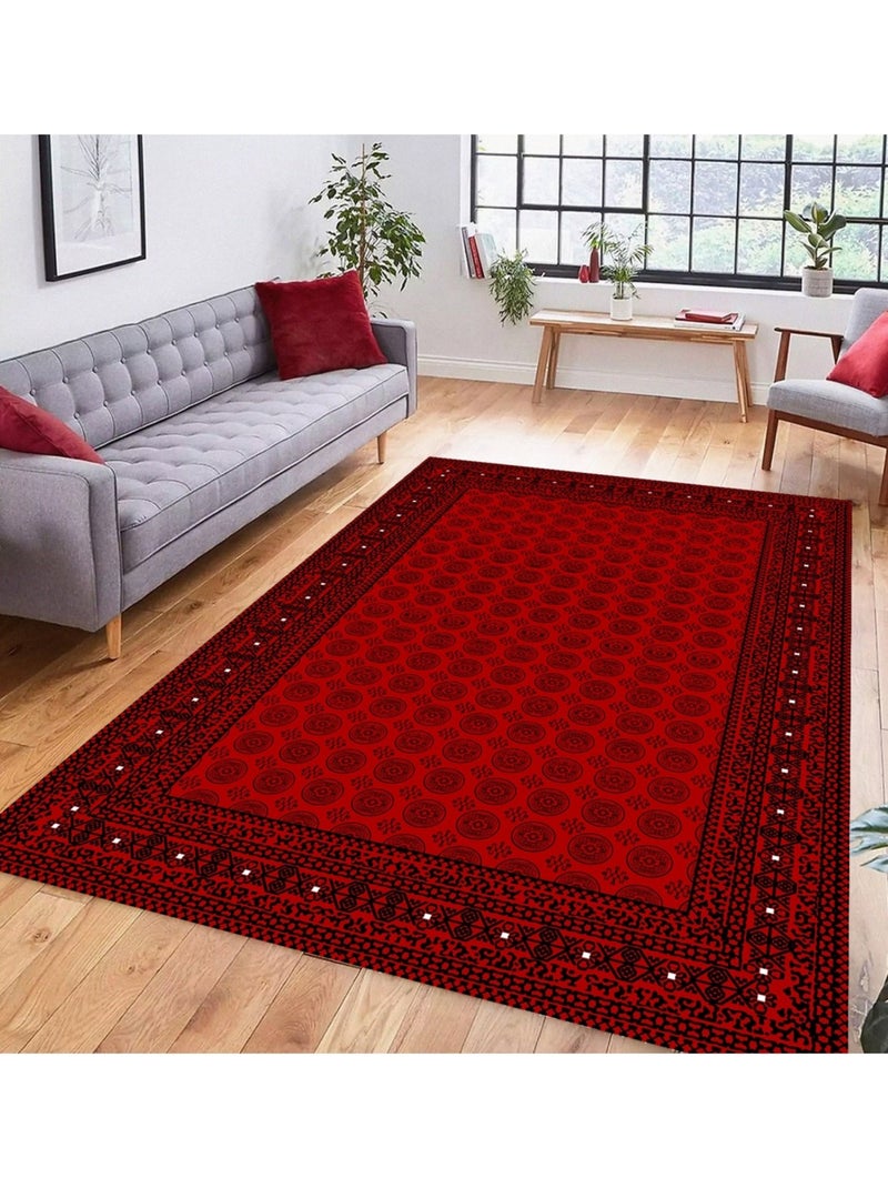 Tappeto da soggiorno ANADOLU Rosso - Kiabi