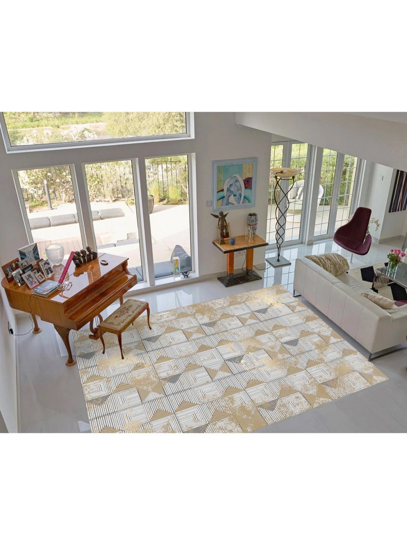 Tappeto da soggiorno ARAD Beige - Kiabi