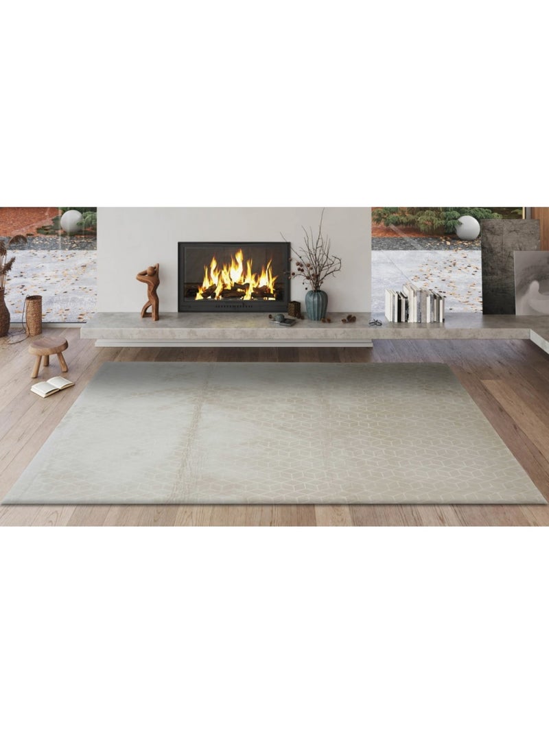 Tappeto da soggiorno ASTANA Beige - Kiabi