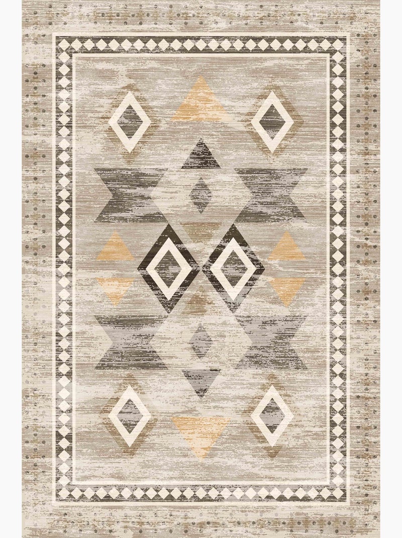 Tappeto da soggiorno BEIRA Beige - Kiabi