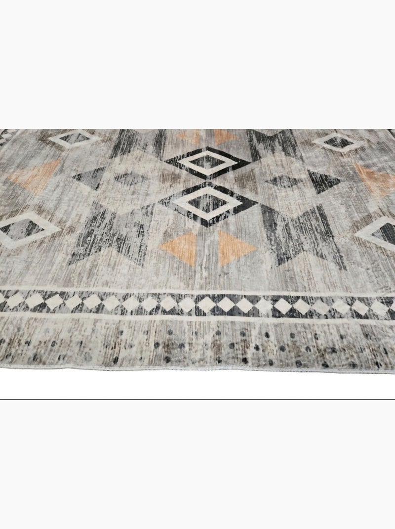 Tappeto da soggiorno BEIRA Beige - Kiabi