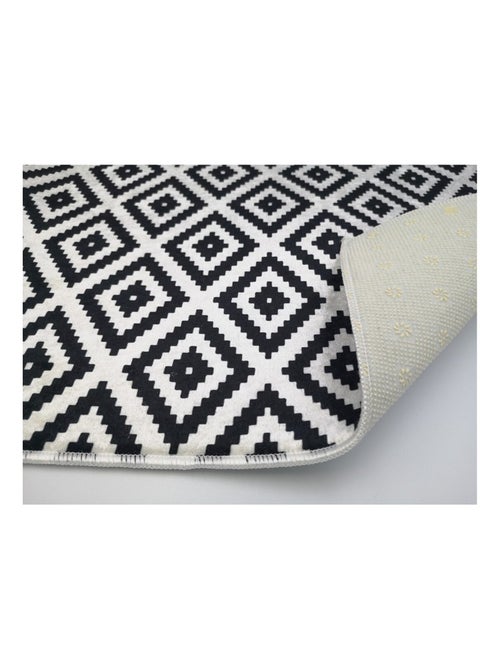 Tappeto da soggiorno Black & White - Kiabi