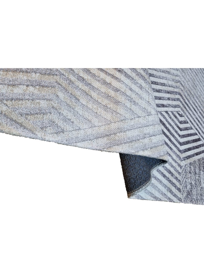 Tappeto da soggiorno BORROW Grigio - Kiabi