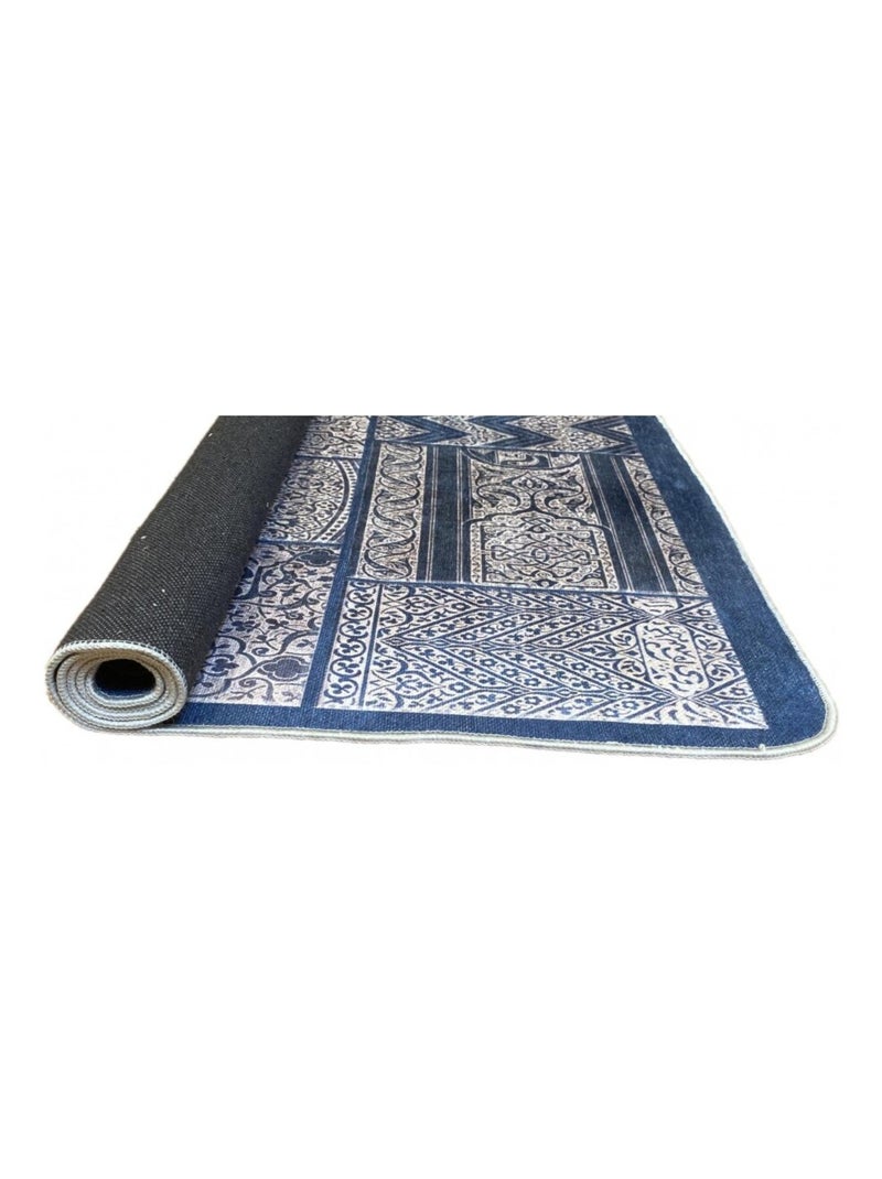 Tappeto da soggiorno CORDOUE Blu - Kiabi