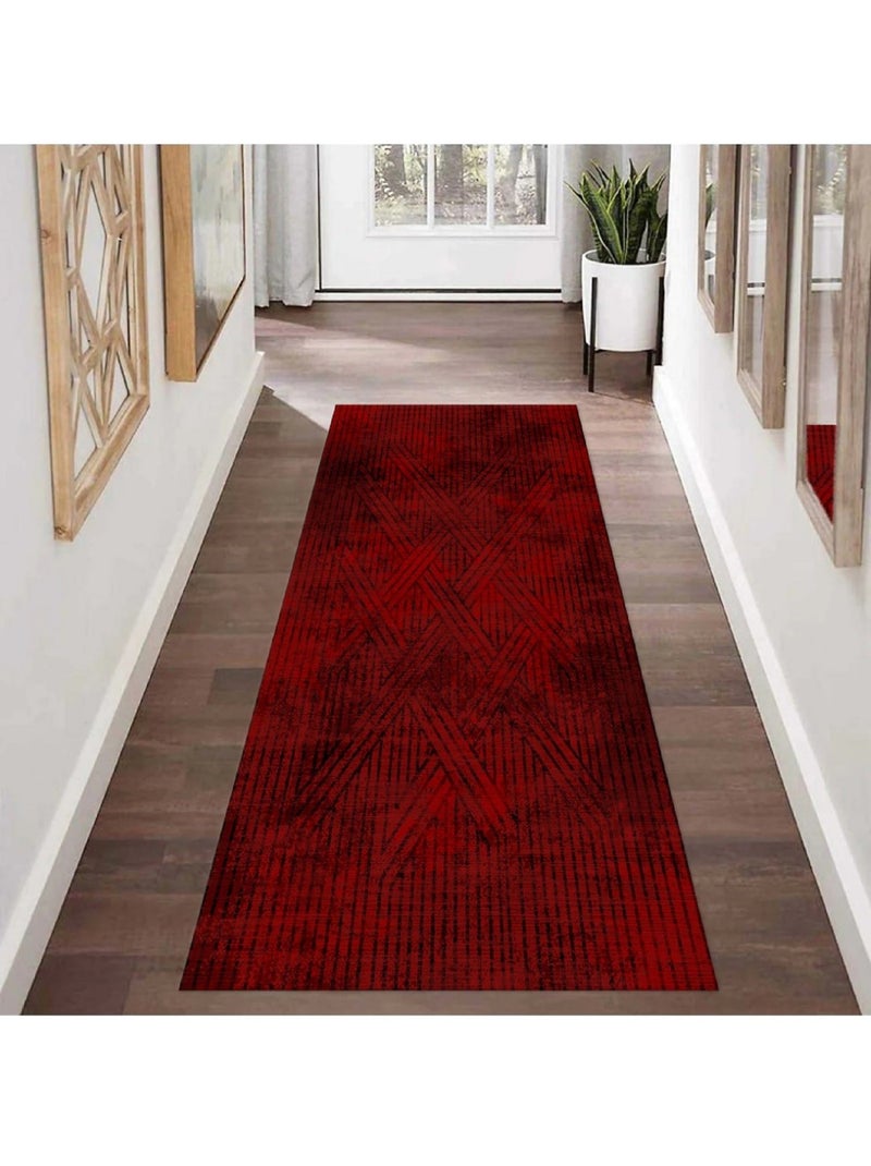 Tappeto da soggiorno FISUN Rosso - Kiabi