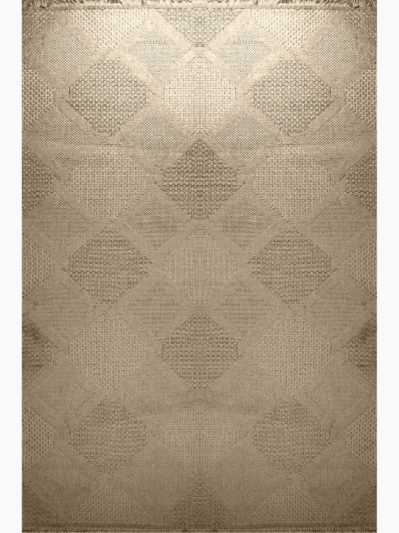 Tappeto da soggiorno kelkit g6007 Marrone - Kiabi