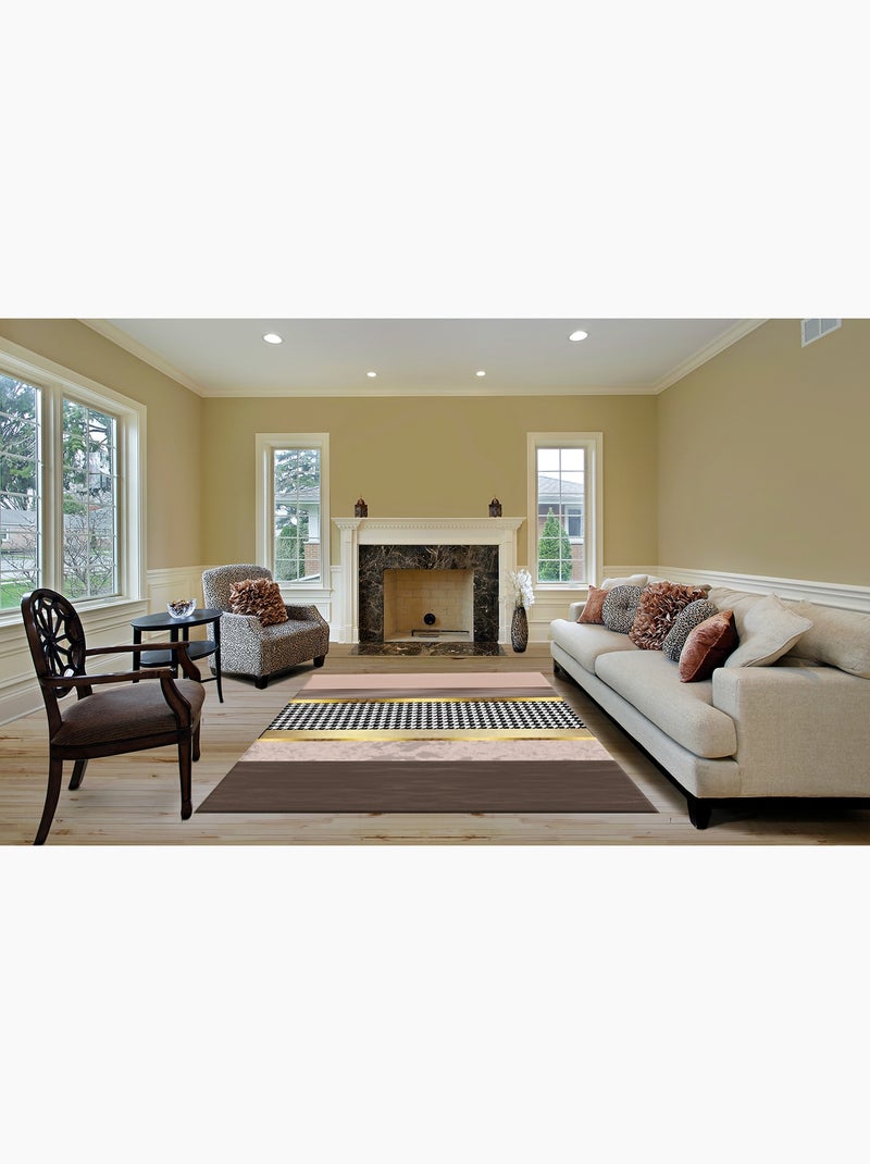 Tappeto da soggiorno LAYER Beige - Kiabi