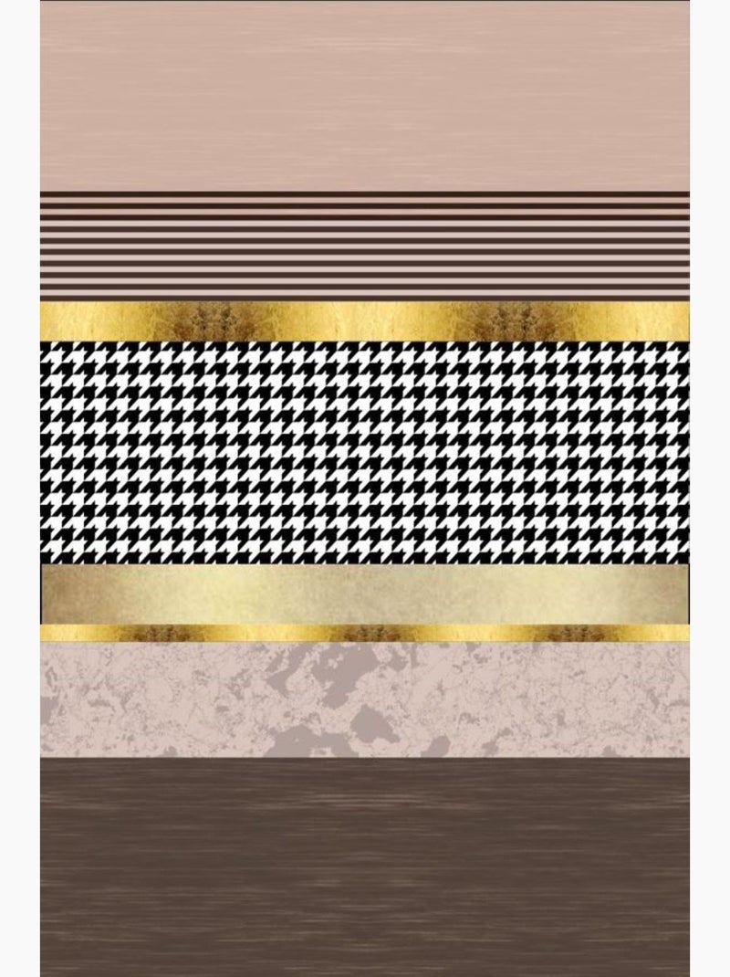 Tappeto da soggiorno LAYER Beige - Kiabi