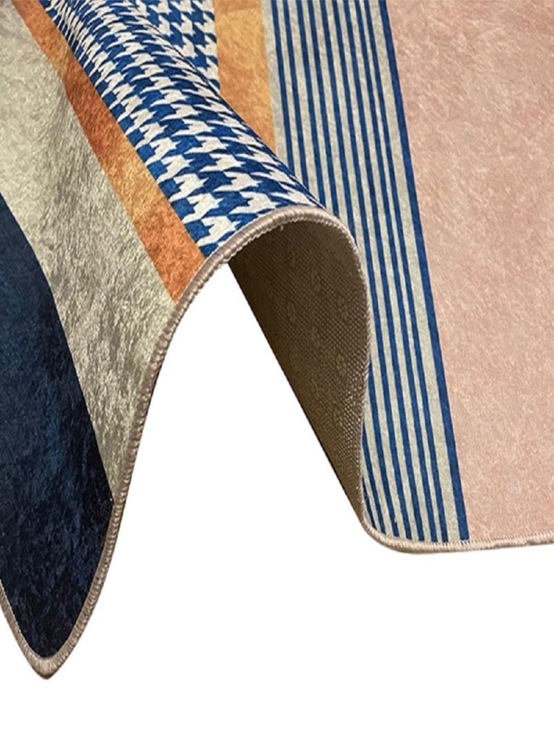 Tappeto da soggiorno LAYER Blu - Kiabi