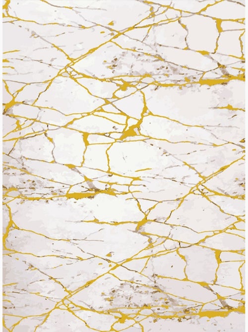 Tappeto da soggiorno MARMO - Kiabi