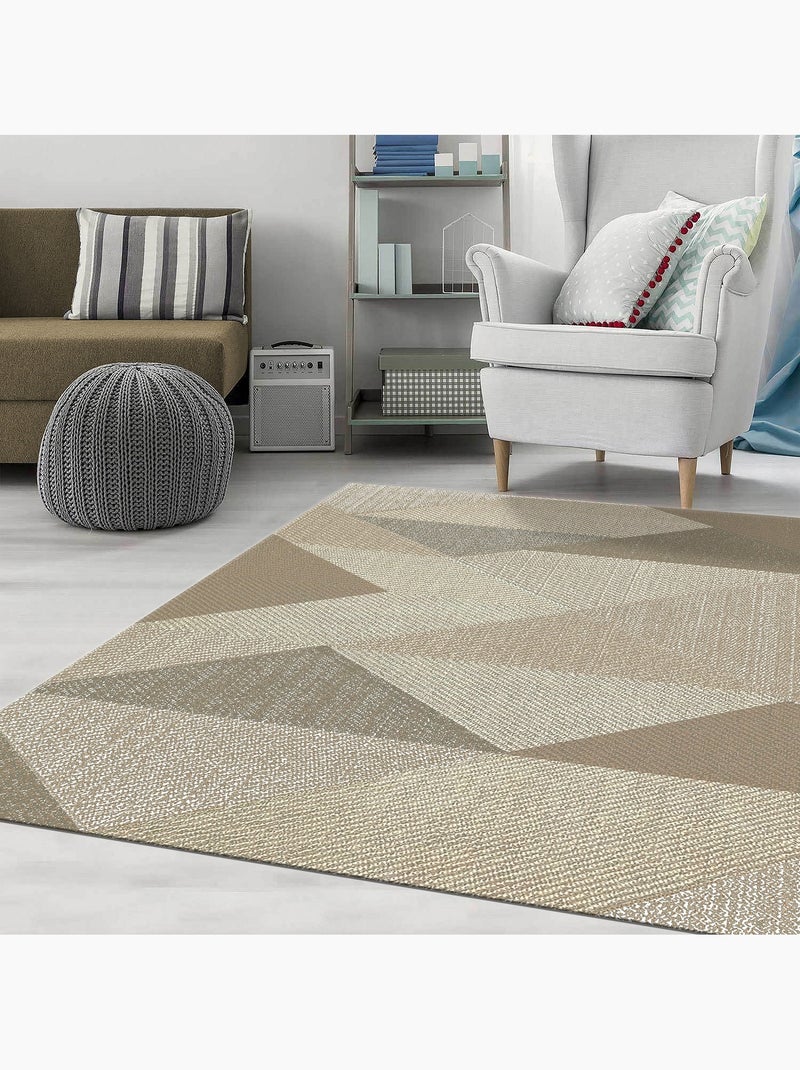 Tappeto da soggiorno MIRAN Beige - Kiabi