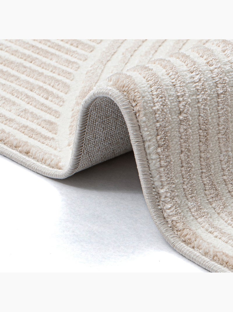 Tappeto da soggiorno MODA 1100 Beige - Kiabi