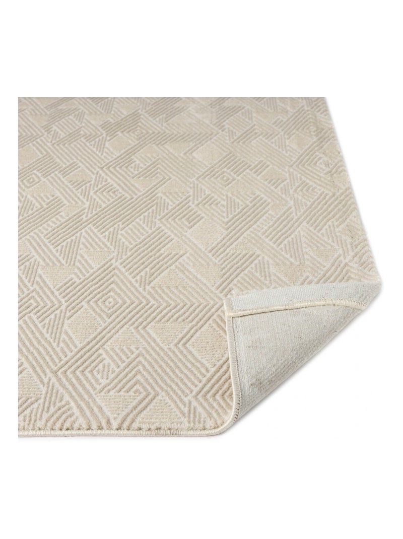 Tappeto da soggiorno NORA 5700 Beige - Kiabi