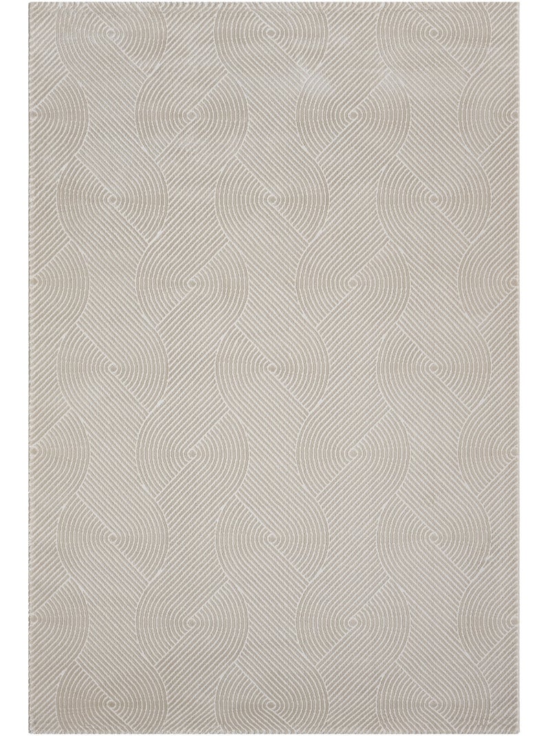 Tappeto da soggiorno NORA 5800 Beige - Kiabi