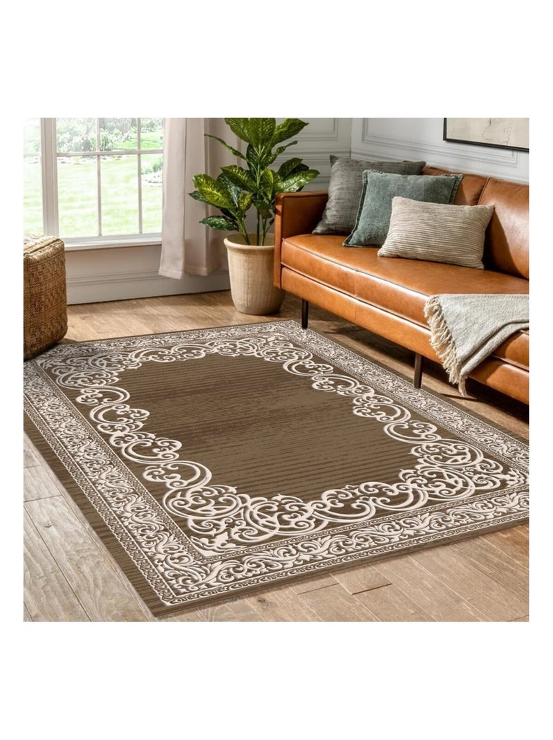 Tappeto da soggiorno ORIENT Multicolore - Kiabi