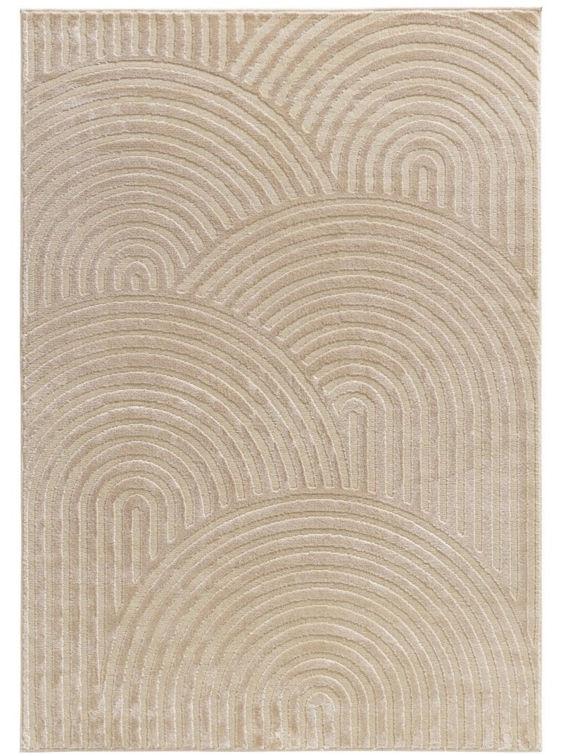 Tappeto da soggiorno RIO 15 Beige - Kiabi