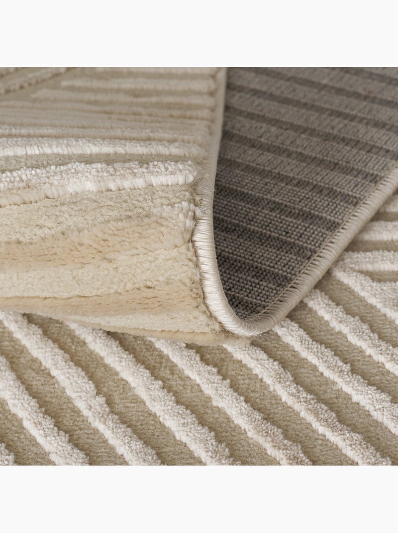 Tappeto da soggiorno RIO 16 Beige - Kiabi