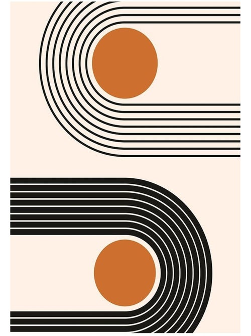 Tappeto da soggiorno SEVENTIES - Kiabi