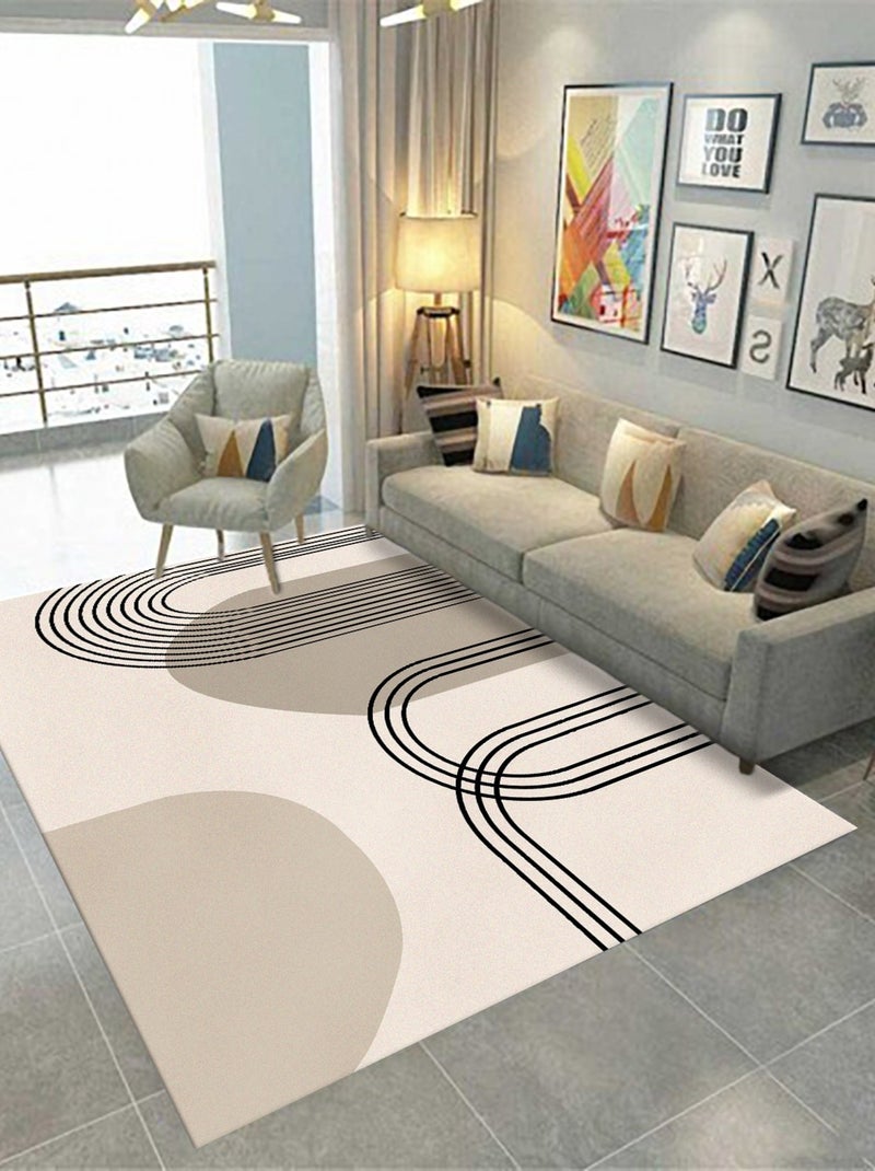 Tappeto da soggiorno SEVENTIES Beige grigio - Kiabi