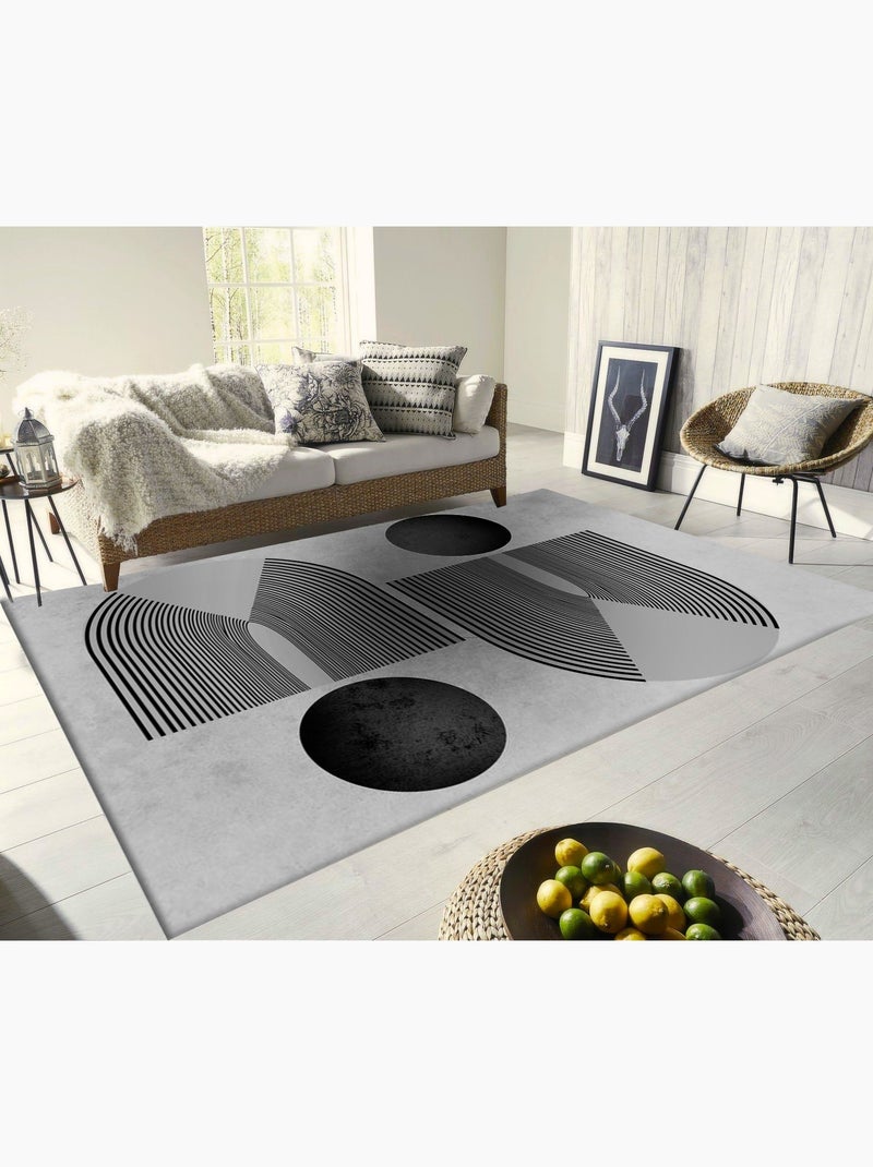Tappeto da soggiorno SEVENTIES Beige grigio - Kiabi