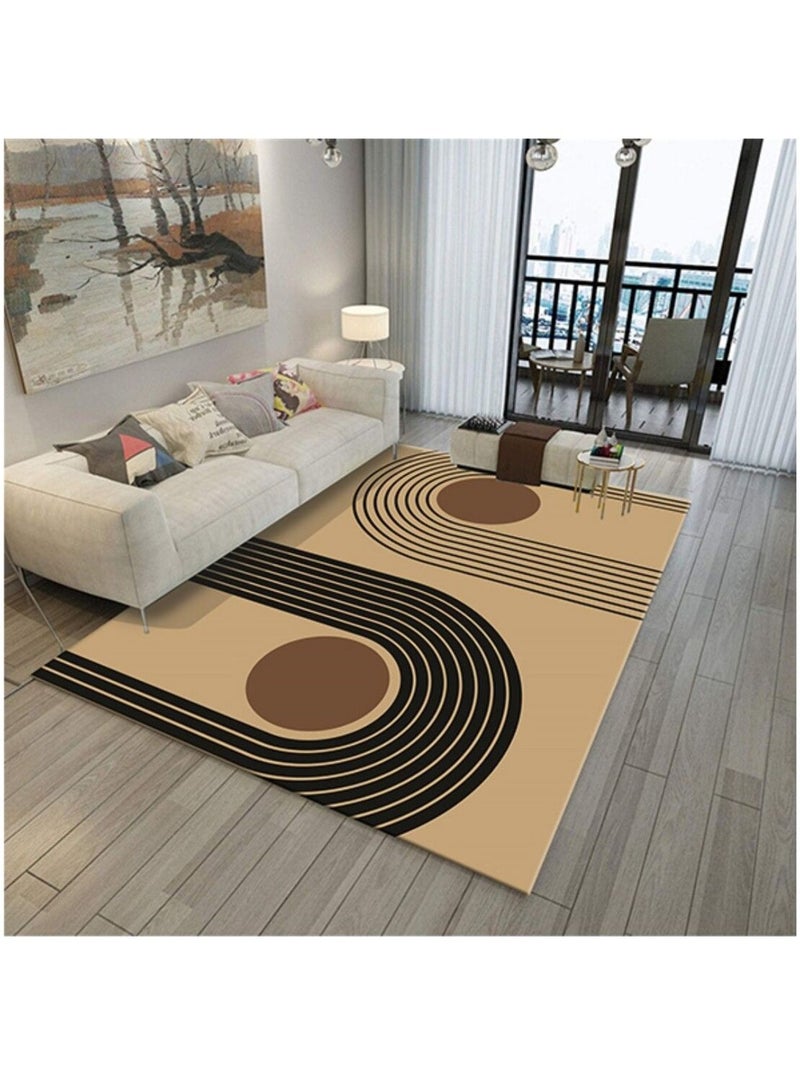 Tappeto da soggiorno SEVENTIES Marrone - Kiabi