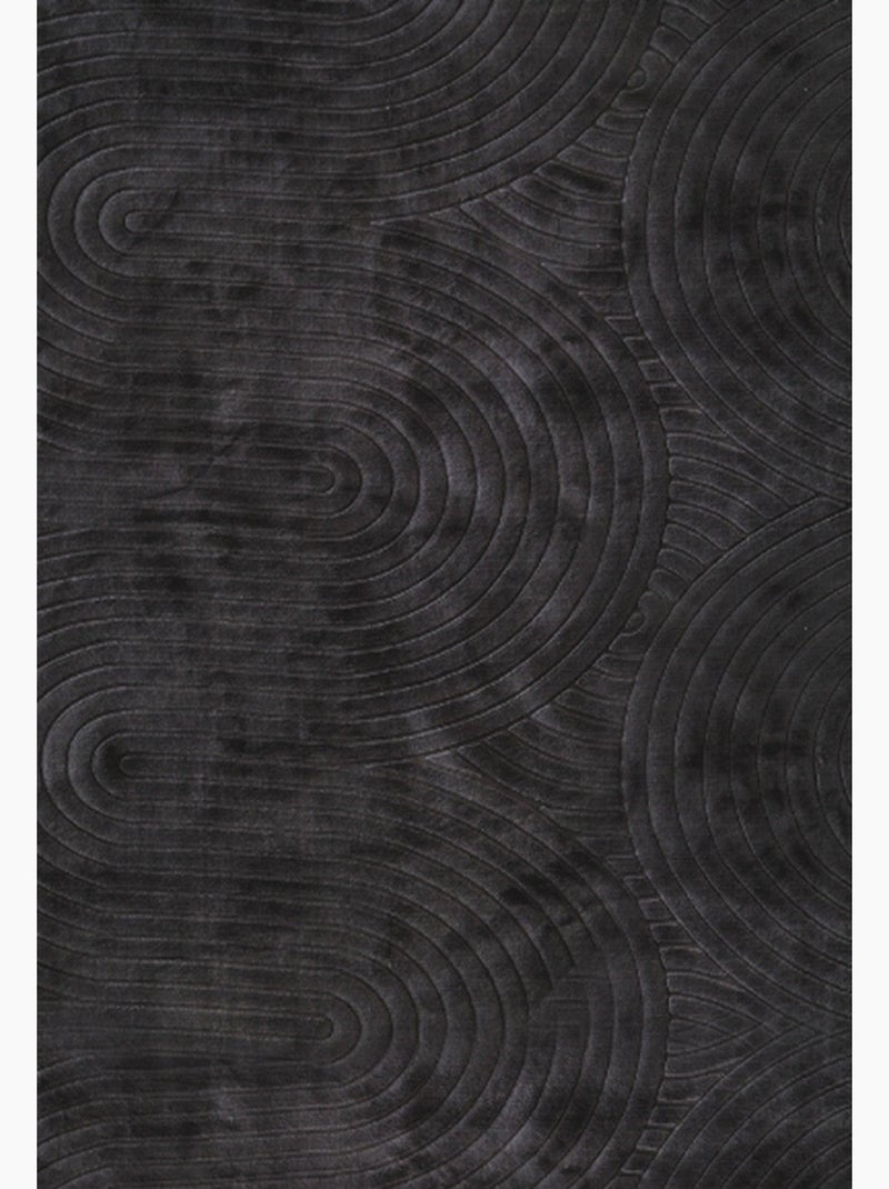 Tappeto da soggiorno zumrut circle Grigio antracite - Kiabi