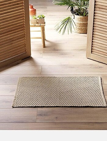 Tappeto decorativo in cotone intrecciato