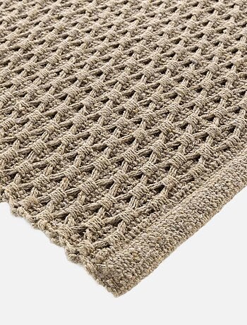Tappeto decorativo in cotone intrecciato