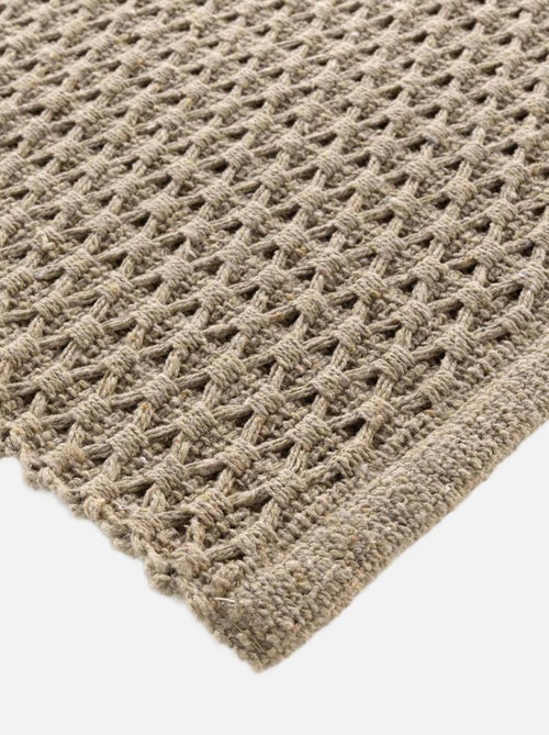 Tappeto decorativo in cotone intrecciato - Kiabi