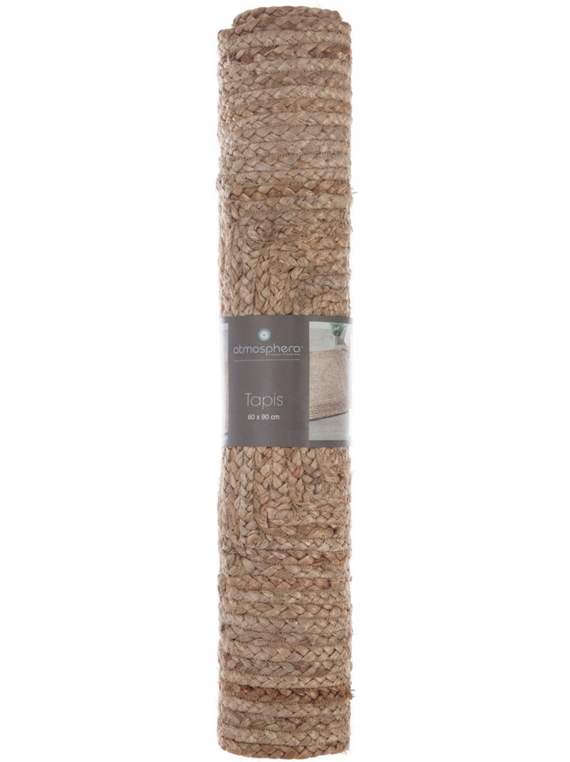 Tappeto di iuta history 60x90cm Beige - Kiabi