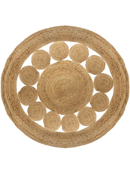 Tappeto di iuta traforato esra d120cm - Kiabi Tappeto di iuta traforato esra d120cm - Kiabi
